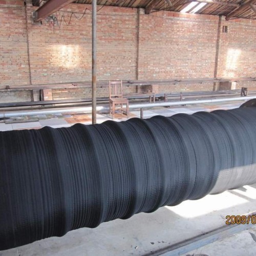 Sewage suction and discharge hose